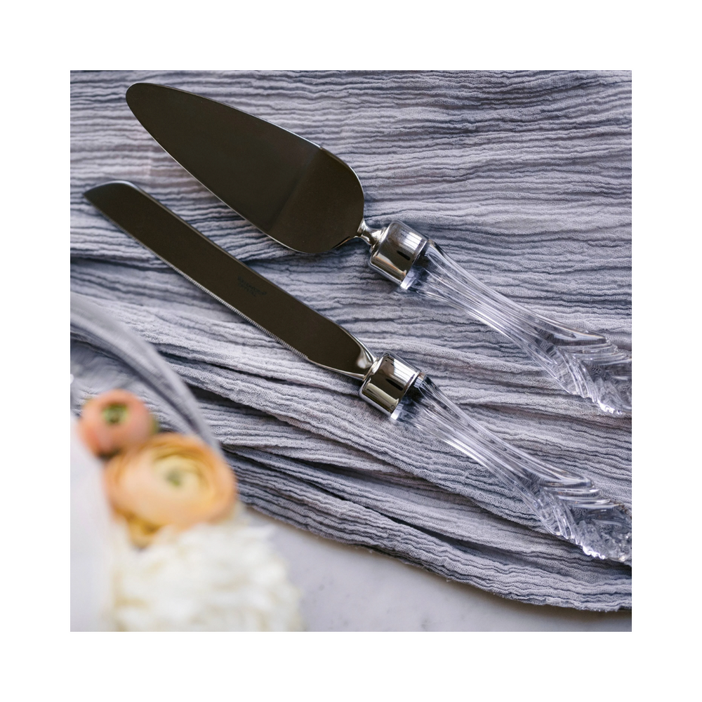 Waterford Wedding Cake Knife & Server Set