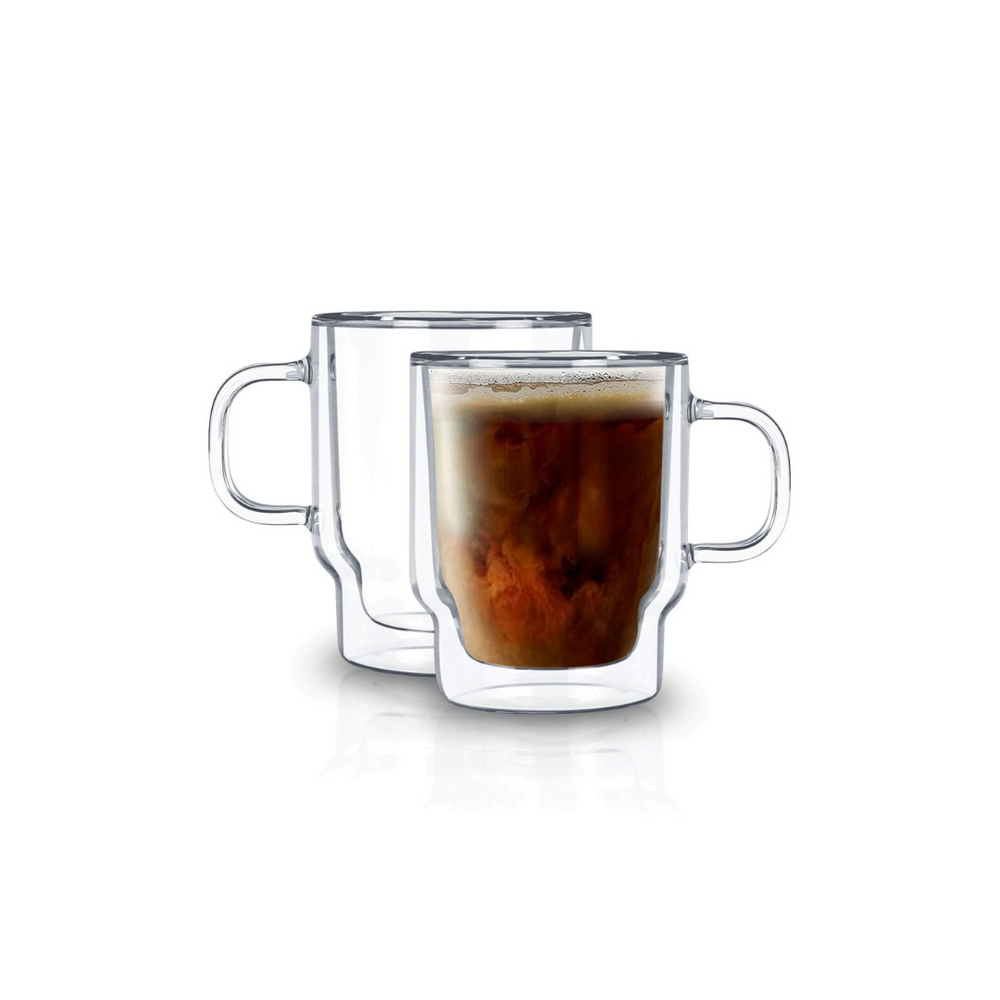 The Double Double Stackable Coffee Cup  2pc 350ML