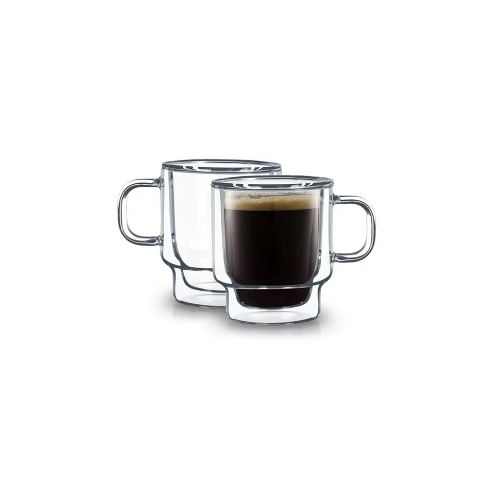 The Double Double Stackable Expresso Cup  2pc 100ML