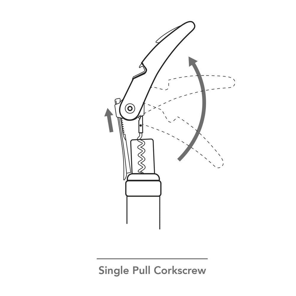 Vacu Vin Single Pull Corkscrew