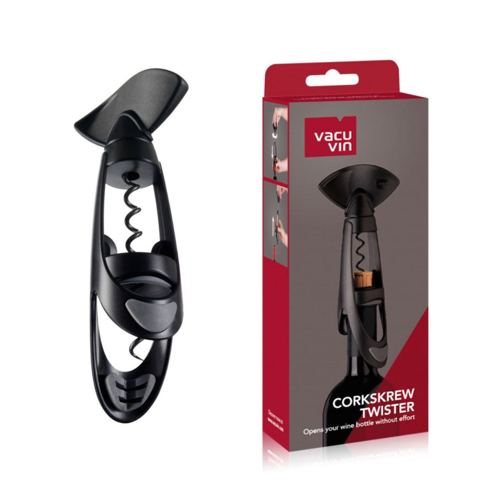 Vacu Vin Twister Corkscrew Black