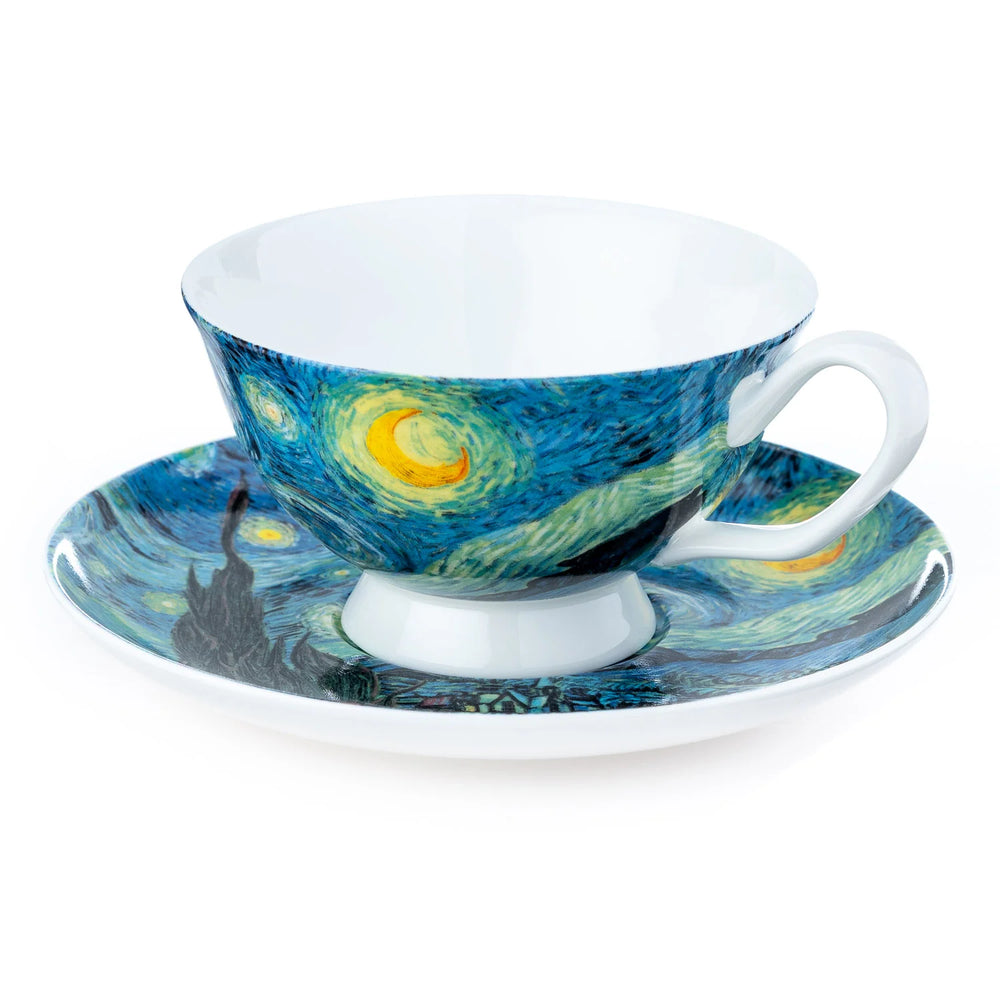 Van Gogh Teacup & Saucer Starry Night