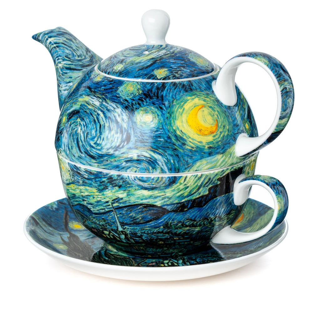 Van Gogh Starry Night Tea for One