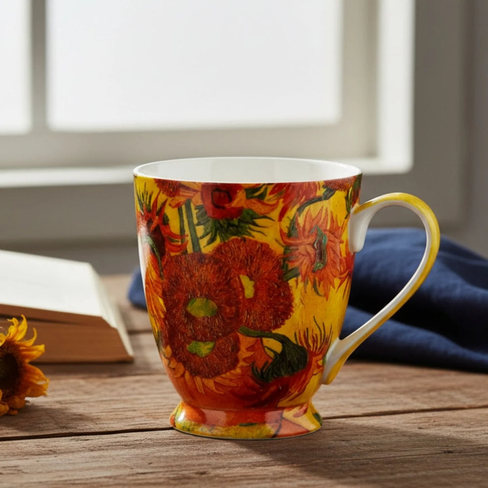 Van Gogh Sunflowers Mocha Mug