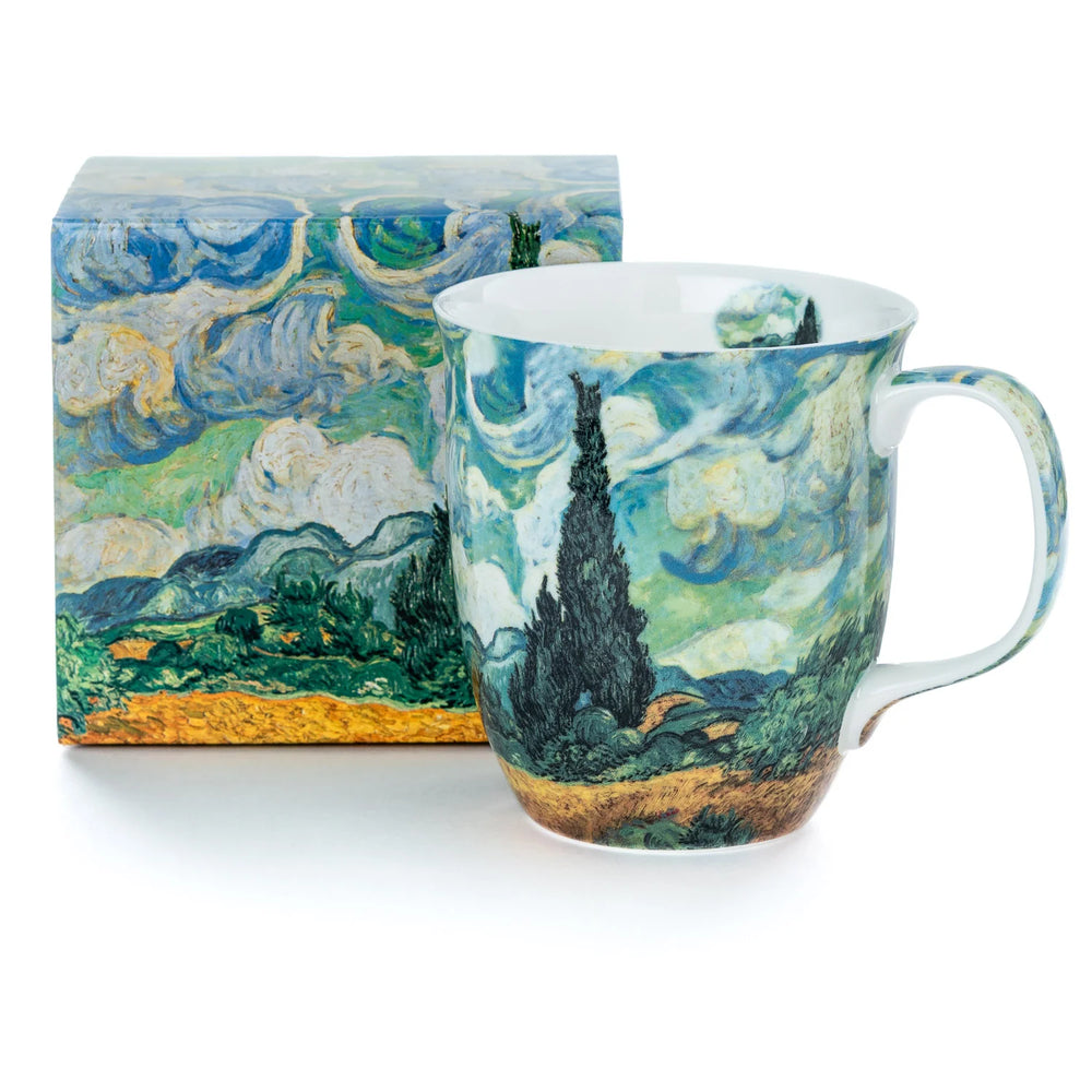Van Gogh Wheatfields Java Mug