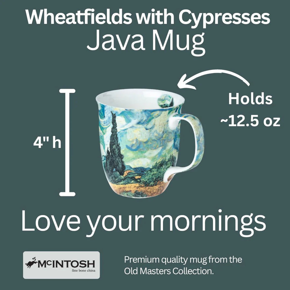 Van Gogh Wheatfields Java Mug