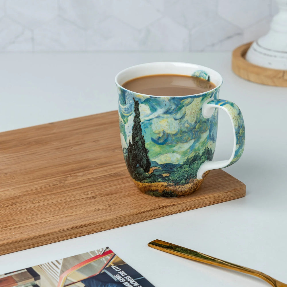 Van Gogh Wheatfields Java Mug