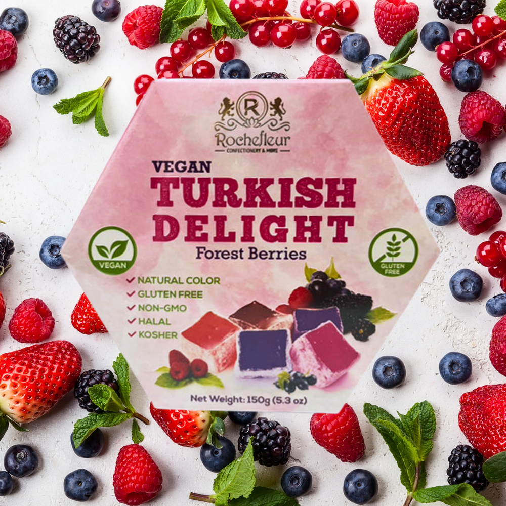 Vegan Turkish Delight Forest Berries 150g