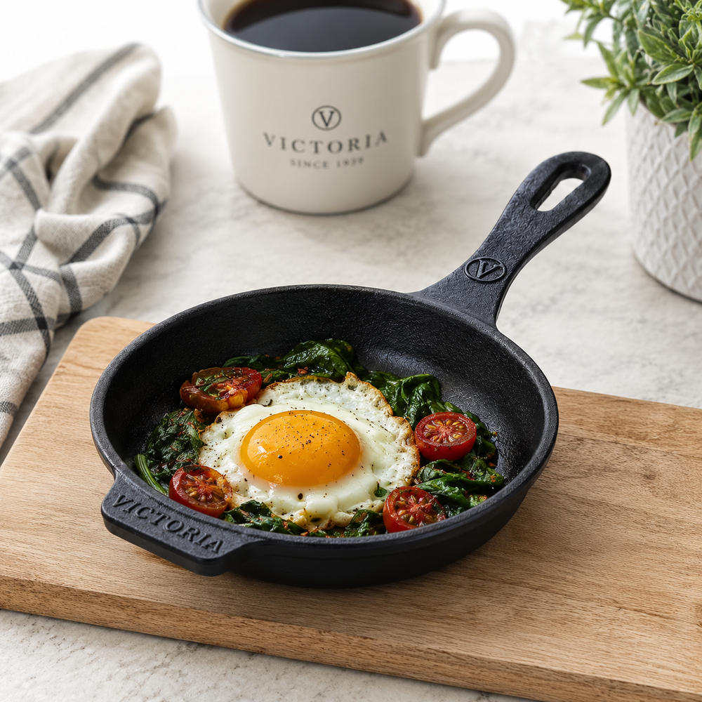 Victoria Cast Iron Mini Skillet 4.5"