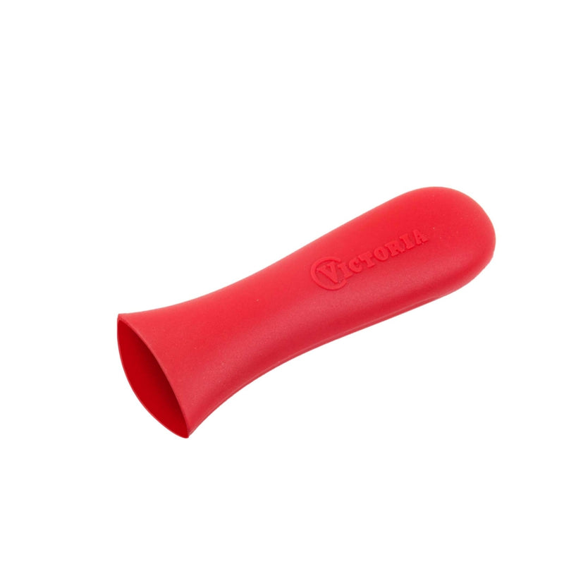 Red kitchen tool with 'Victoria' branding on a white background