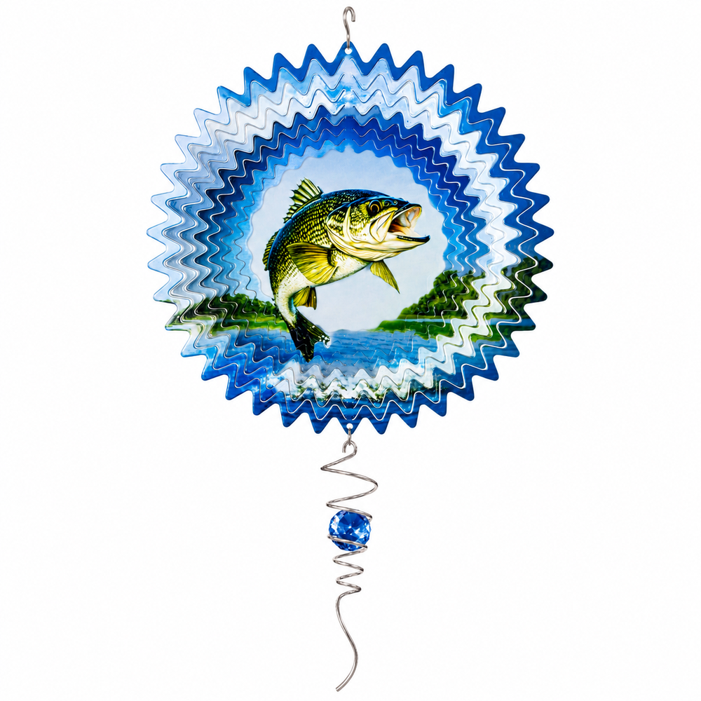 Spinfinity Vivid Bass Spinner with tail