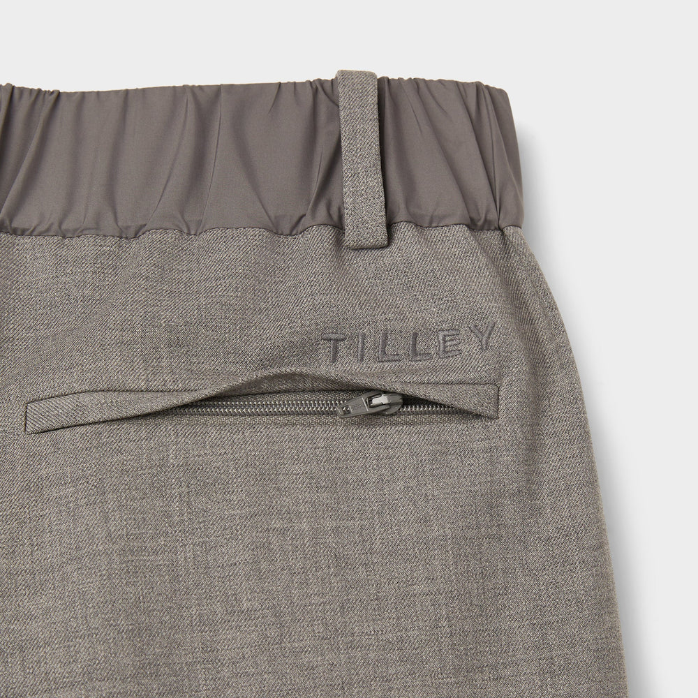 Tilley Ladies- Straight Leg Wool Tech Trouser Grey