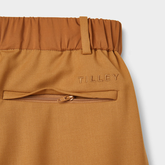 Tilley Ladies Wide Leg Wool Tech Trouser Camel