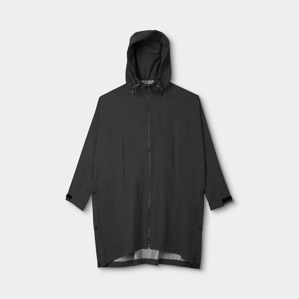 Tilley Packable Hooded Poncho Black