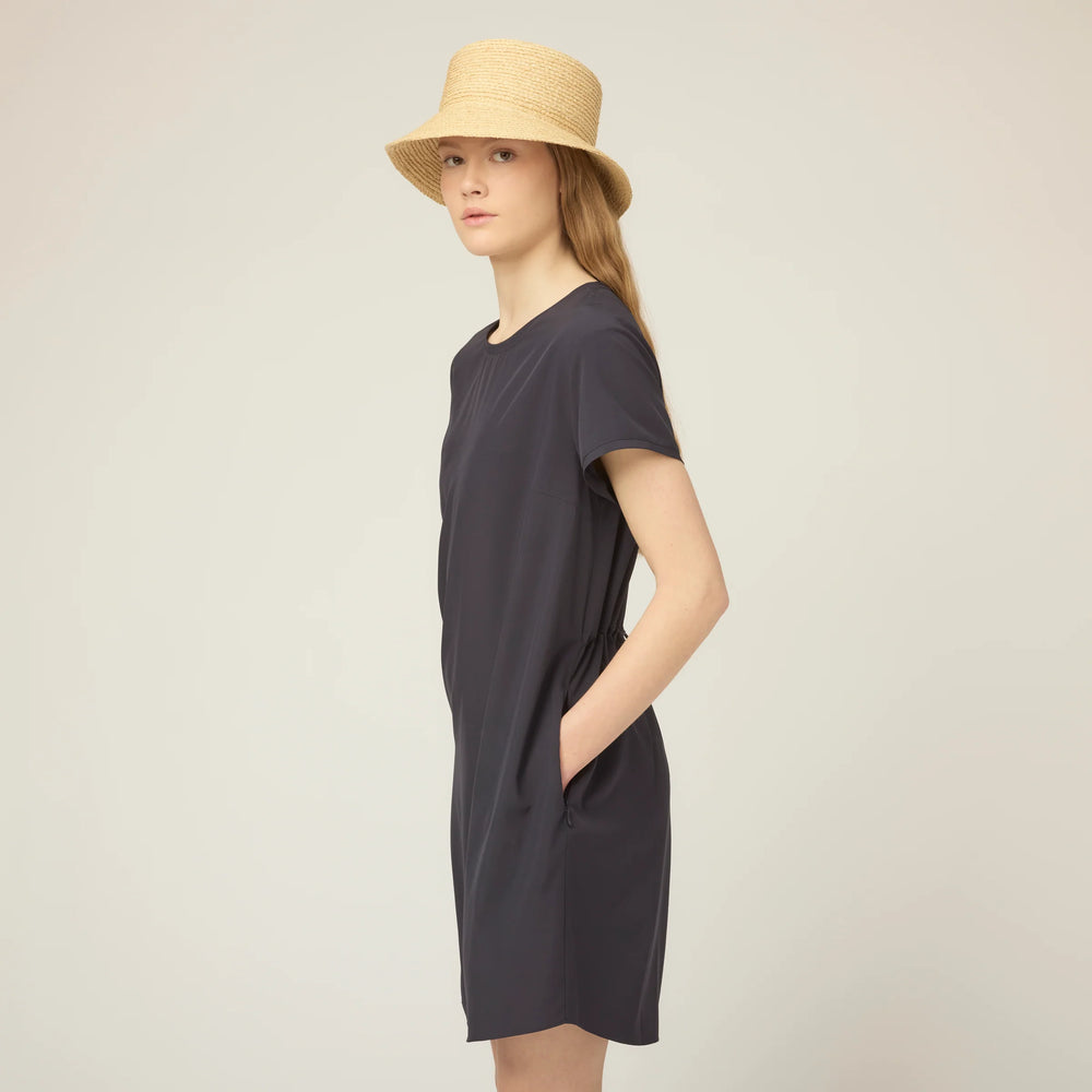 Tilley Tech Slk Tee Dress Navy