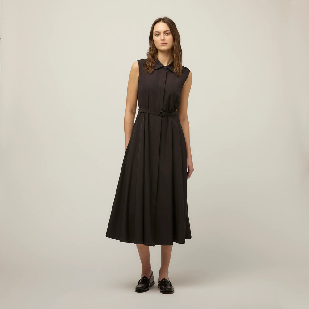 Tilley Tech Slk Tee Maxi Dress Black