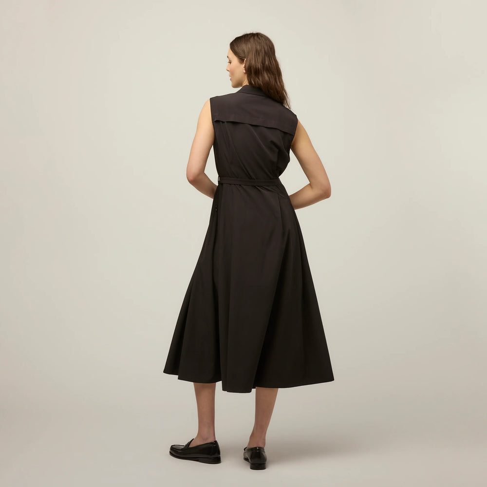 Tilley Tech Slk Tee Maxi Dress Black
