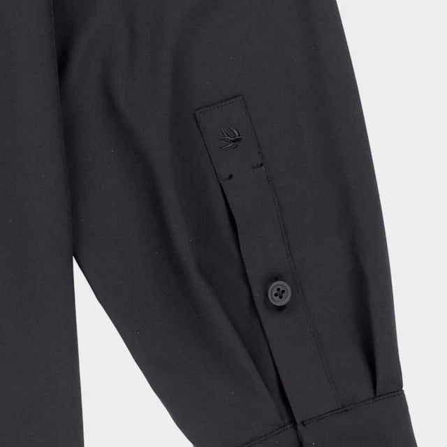 Tilley: Tech Slk Long Sleeve Button Up Shirt Navy
