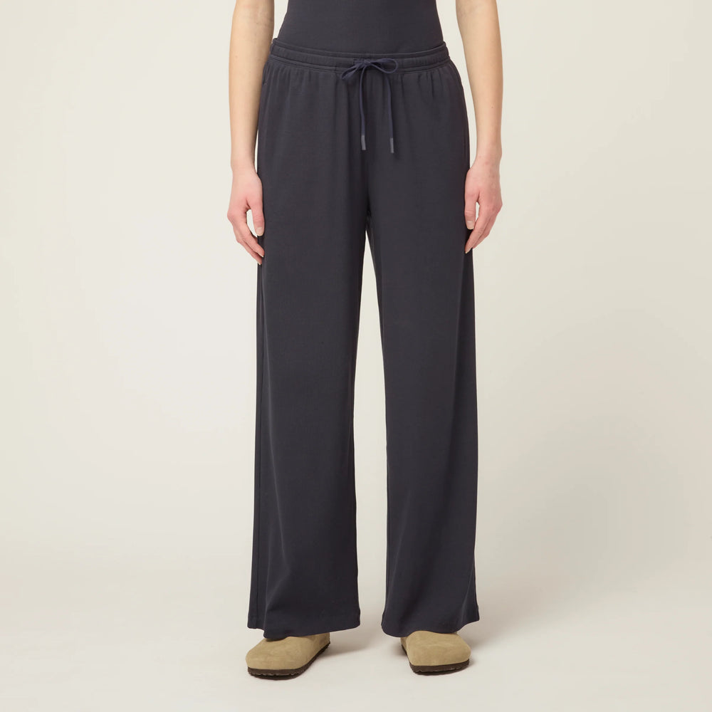 Tilley Tencel Rib Pull on Pant Navy