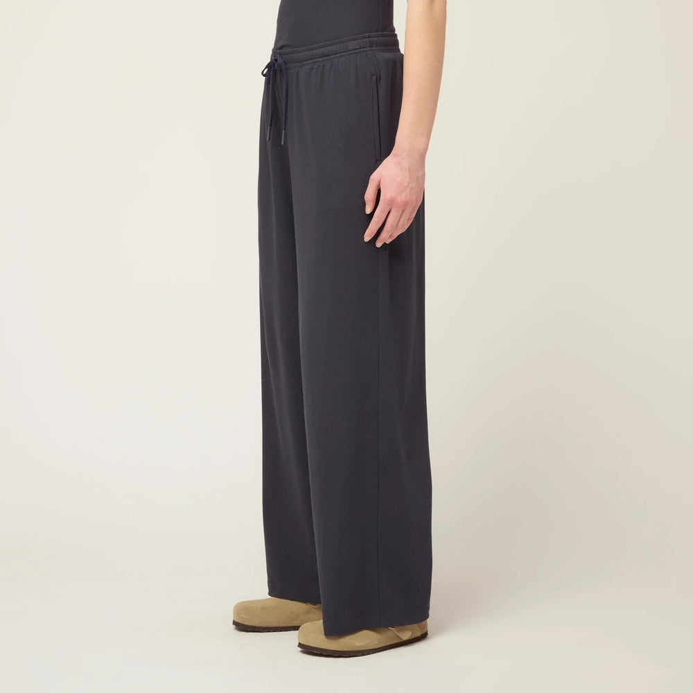 Tilley Tencel Rib Pull on Pant Navy