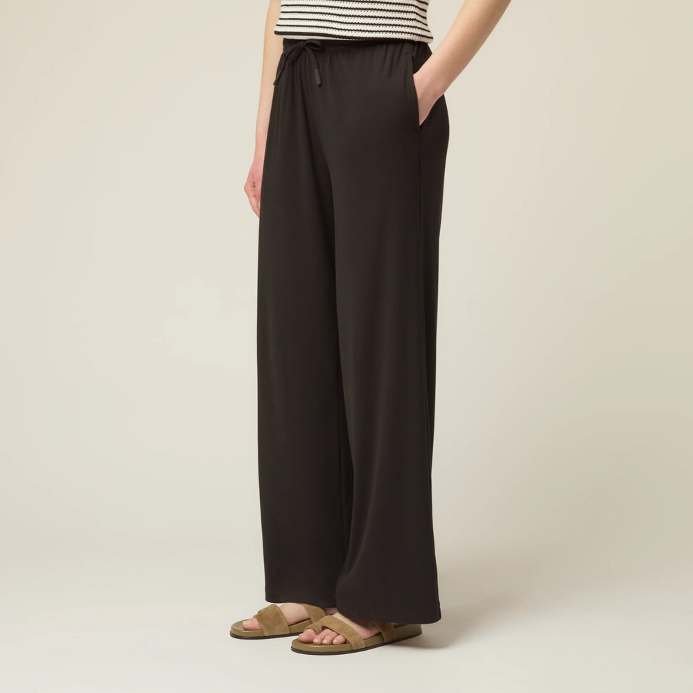 Tilley Tencel Rib Pull on Pant Black