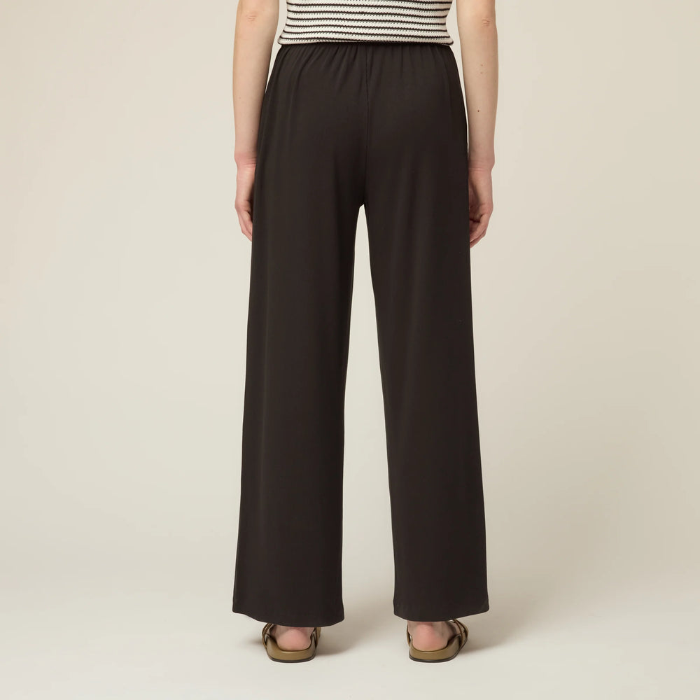 Tilley Tencel Rib Pull on Pant Black