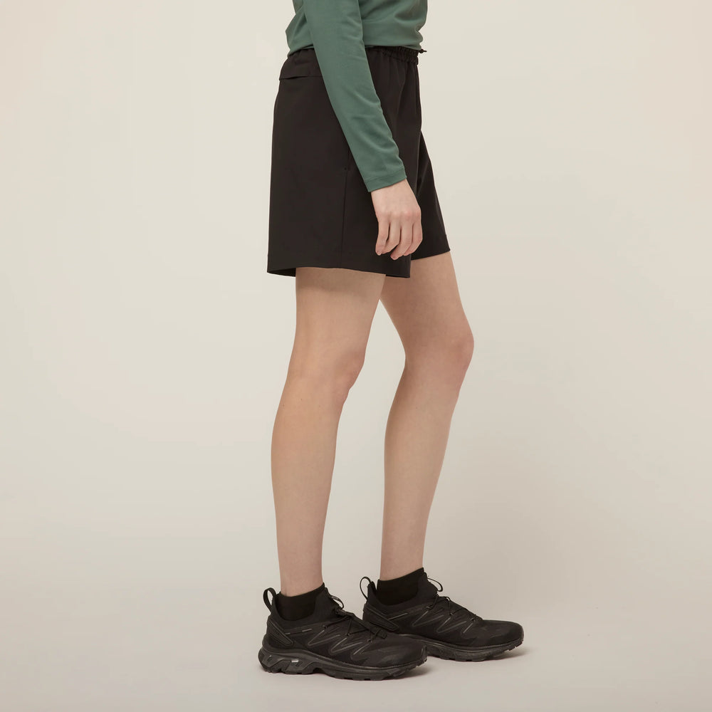 Tilley Wanderer Pull On Short Black