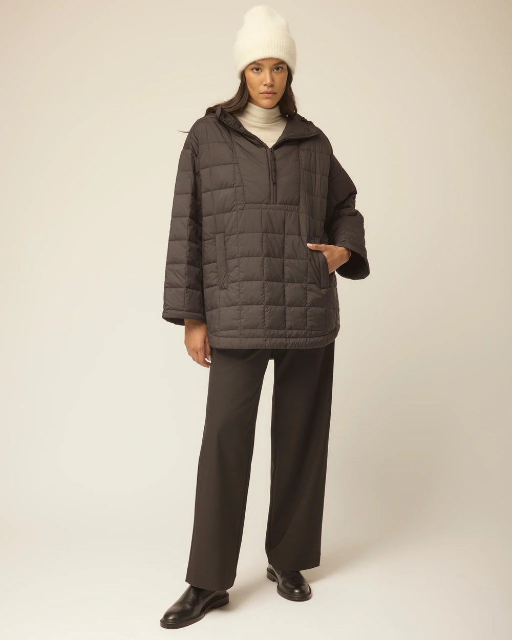 Tilley Ladies Quilted Anorak Black
