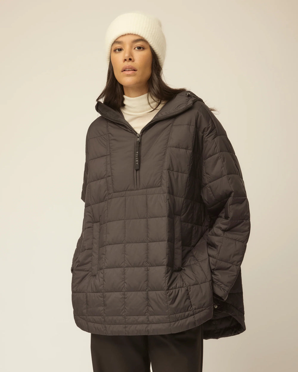 Tilley Ladies Quilted Anorak Black