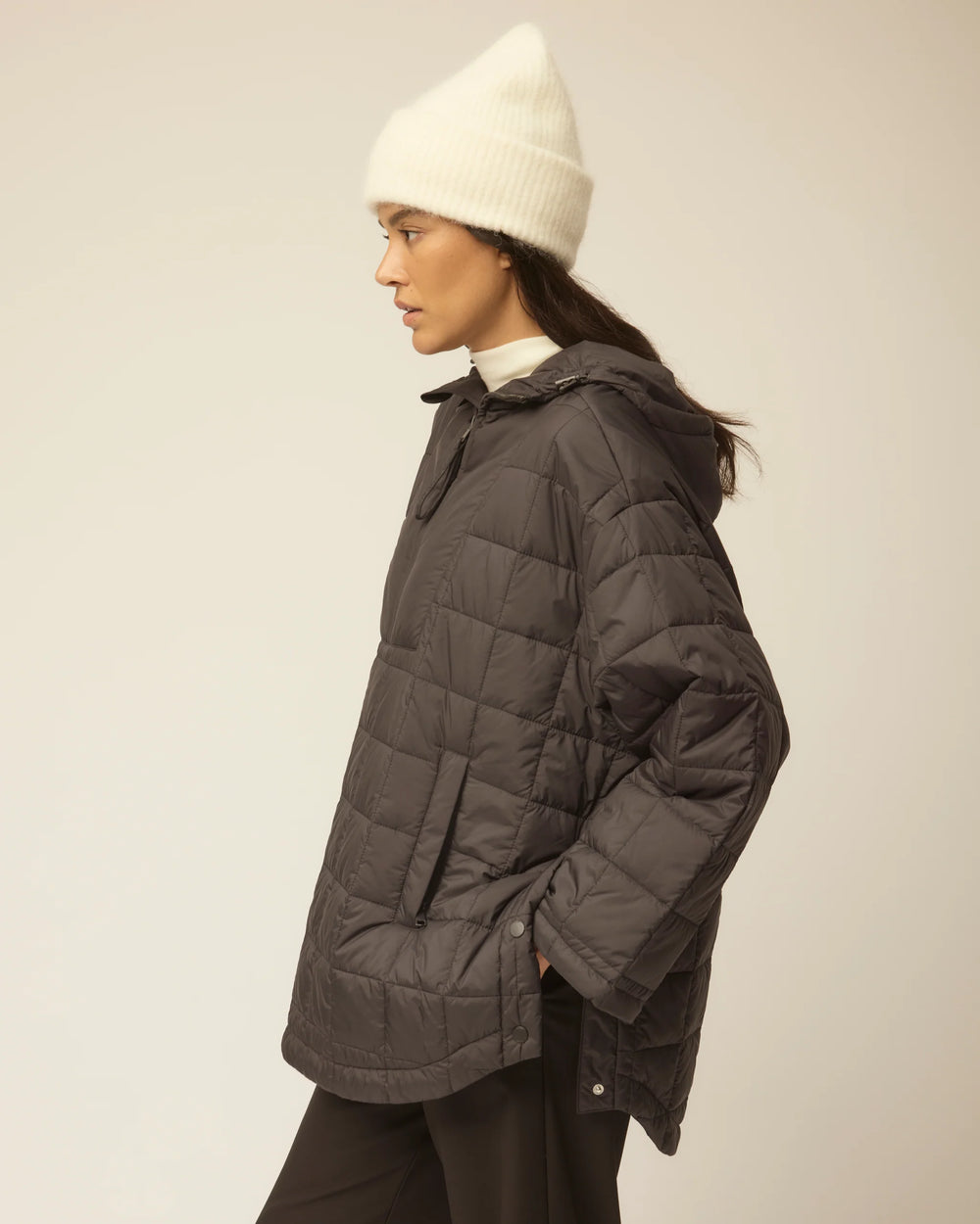 Tilley Ladies Quilted Anorak Black