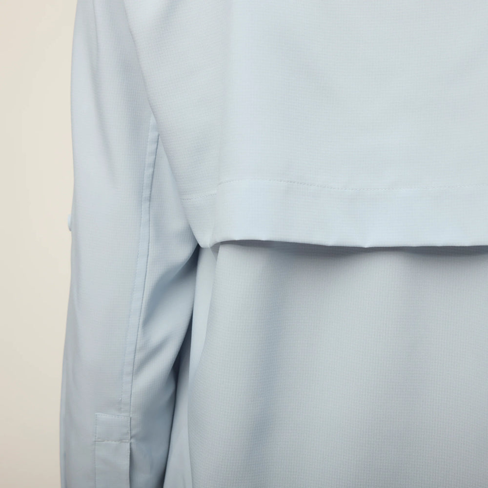 Tilley Long Sleeve Quick-Dry UPF Safari Shirt Ice Blue