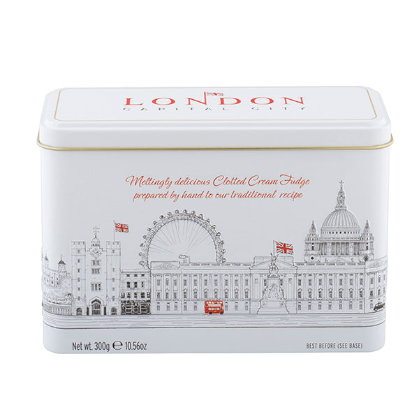 Gardiners City of London Clotted Cream Fudge Tin 300g