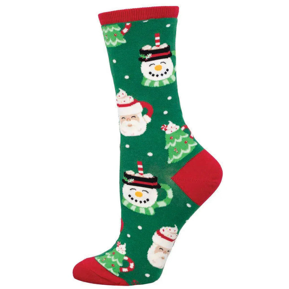 Socksmith A Cup of Holiday Cheer - Green