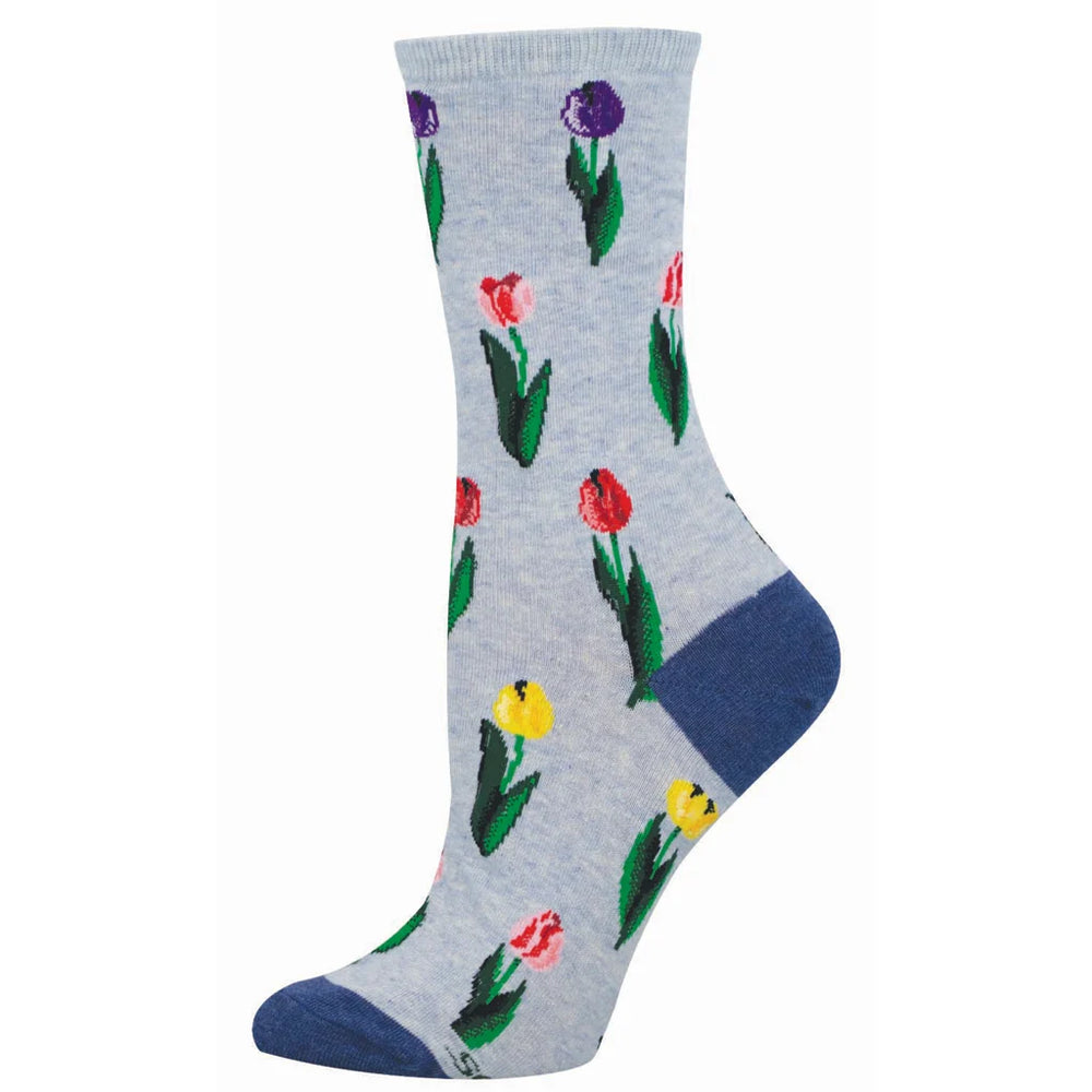 Socksmith Tulips - Blue Heather