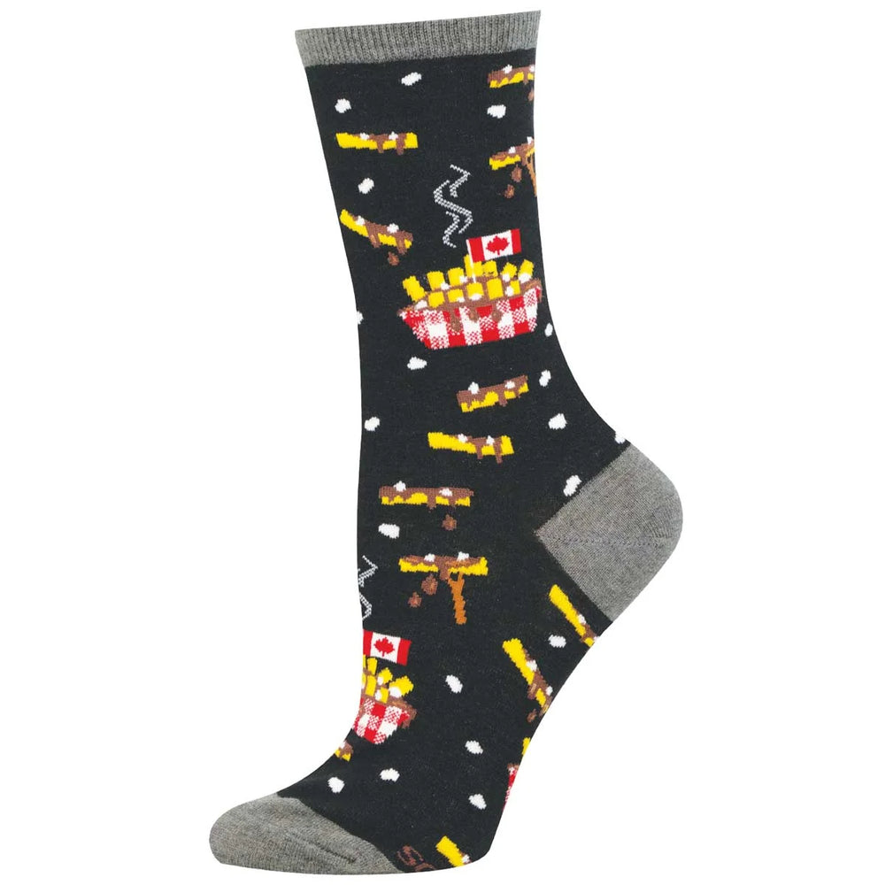 Socksmith Poutine - Black (Women)