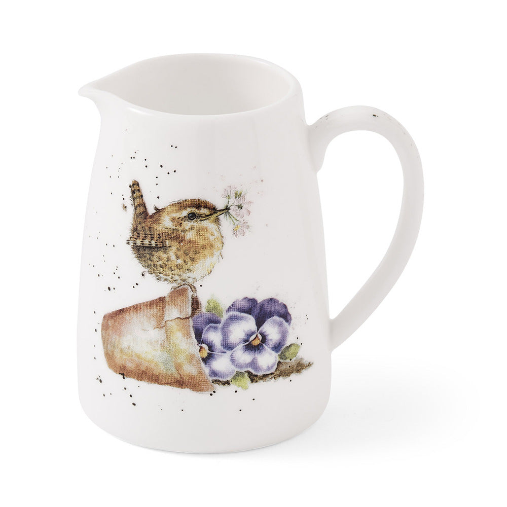 Wrendale Posy Jug - Pottering About (Wren)