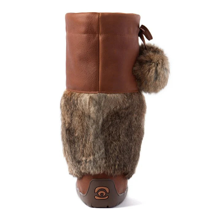 Manitobah Waterproof Snowy Owl Grain Tobacco