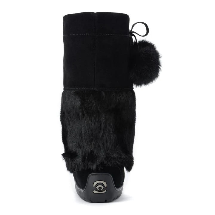 Manitobah Waterproof Snowy Owl Black