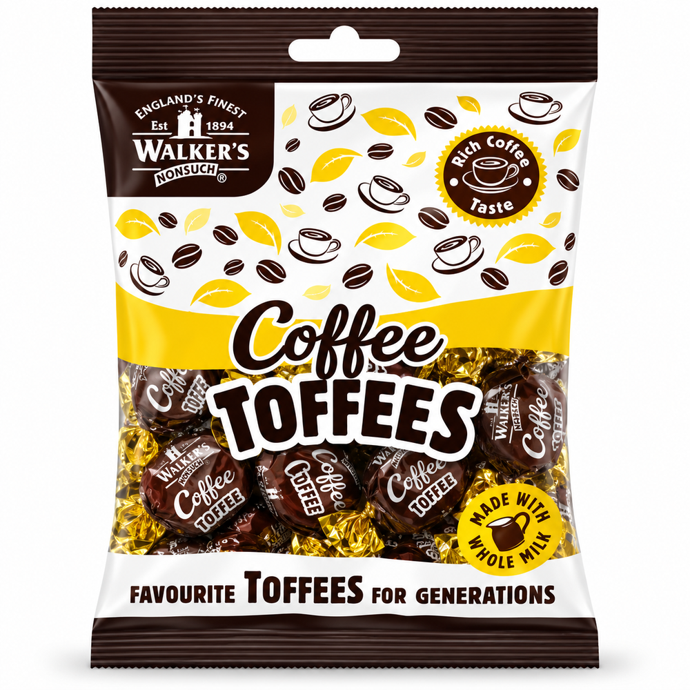 Walker's Nonsuch Coffee Toffee 150g