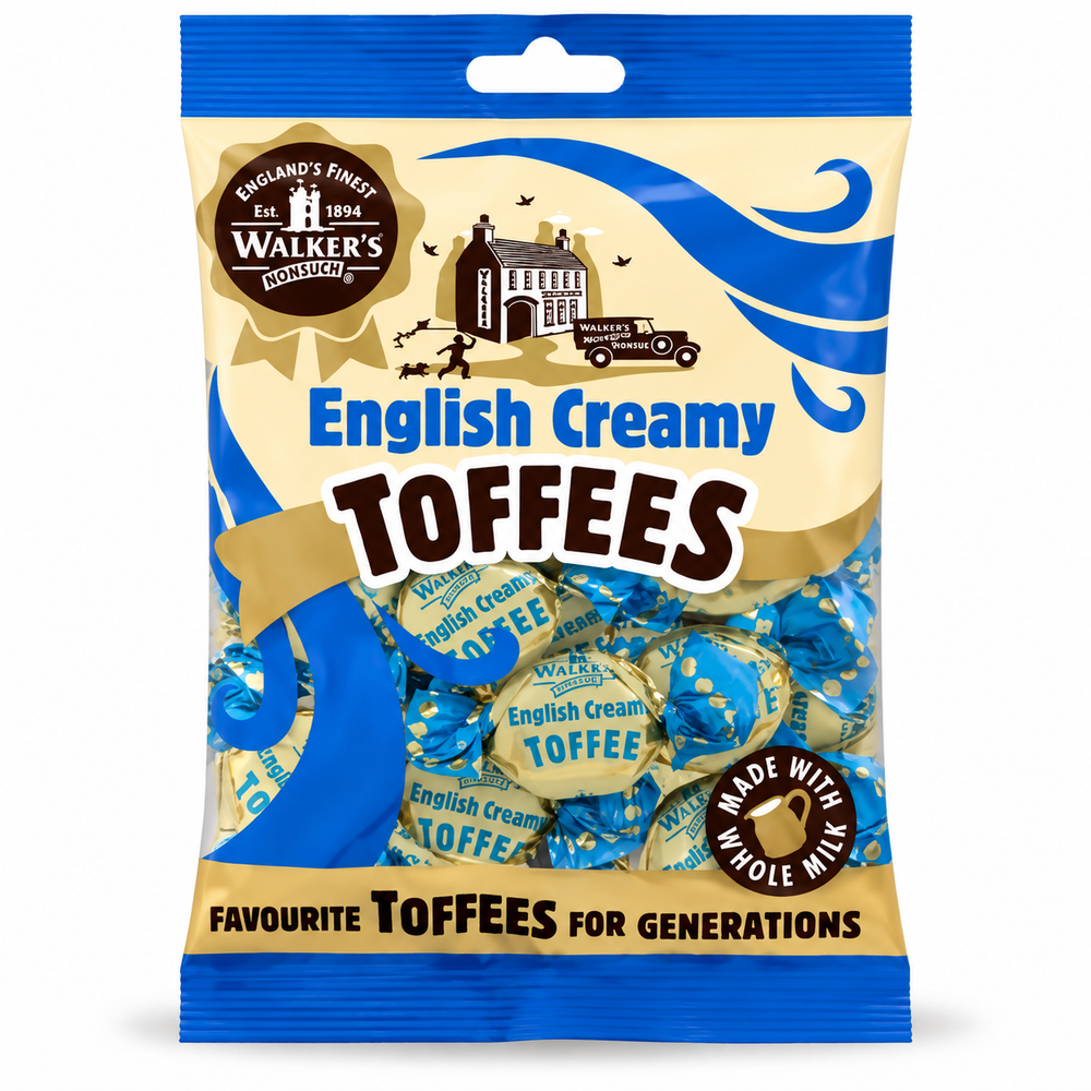 Walker's Nonsuch English Creamy Toffee 150g