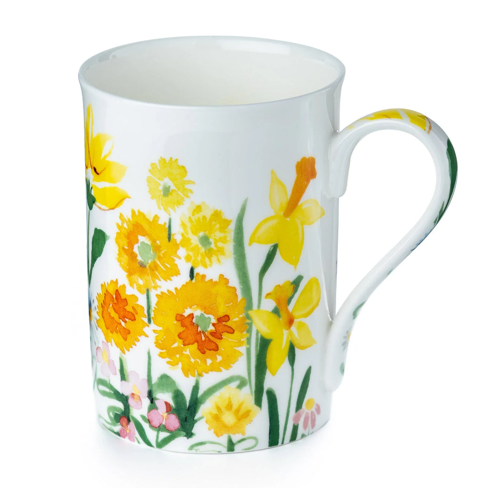 Watercolor Yellow Classico Mug