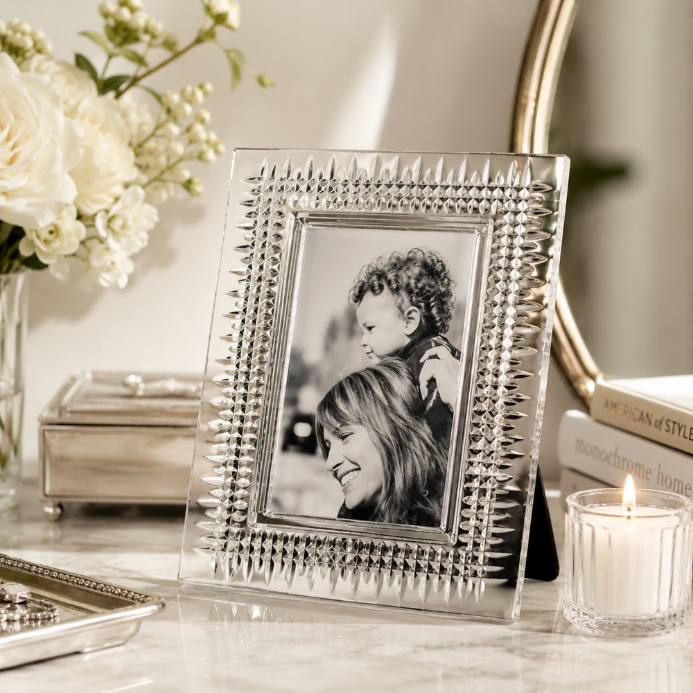 Waterford Lismore Diamond Picture Frame 5x7"