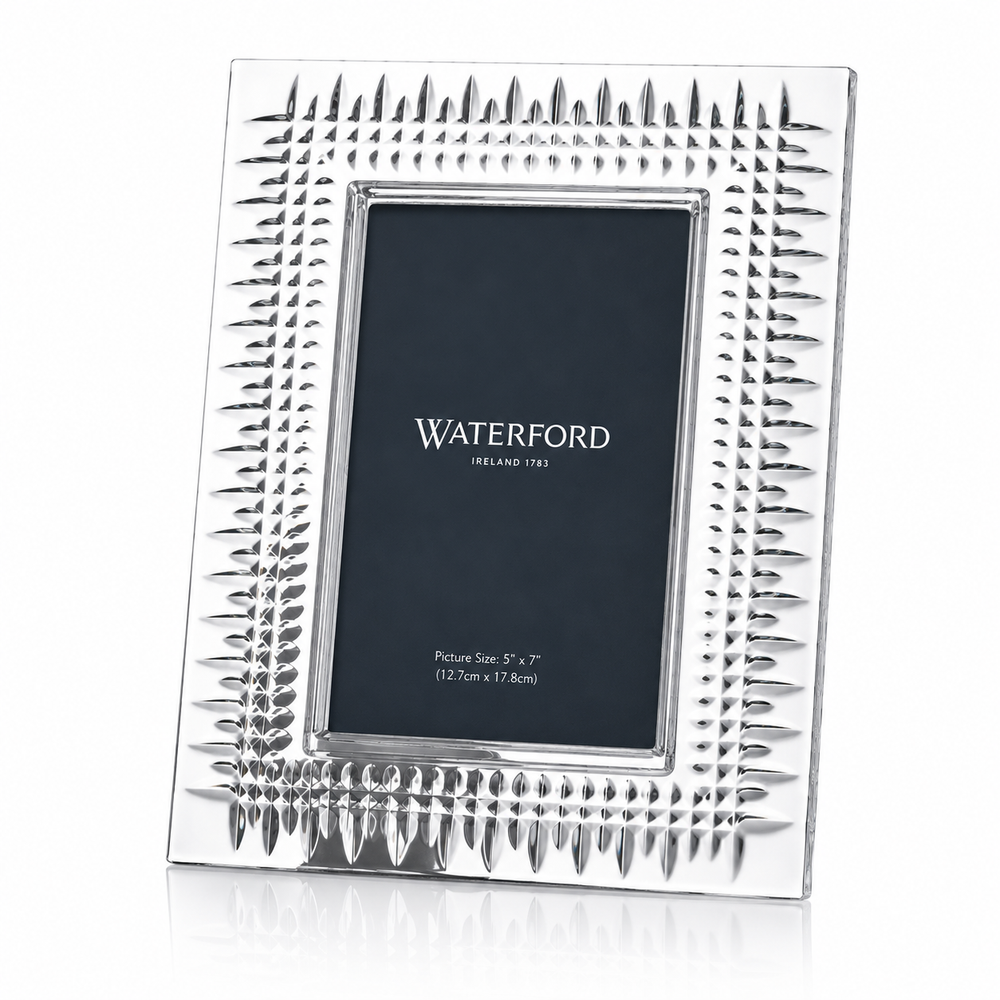 Waterford Lismore Diamond Picture Frame 5x7"