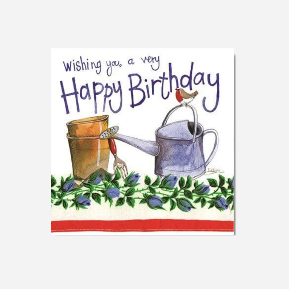 Alex Clark Large Card - Watering Can