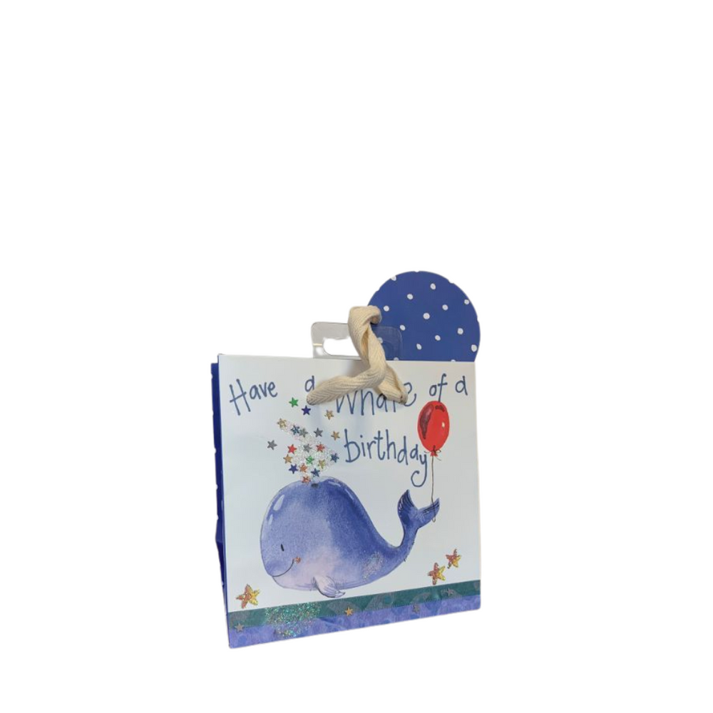 Alex Clark Small Gift Bag - Whale