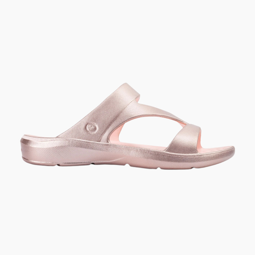 Joybees Everyday Sandal - Metallic Rose Gold