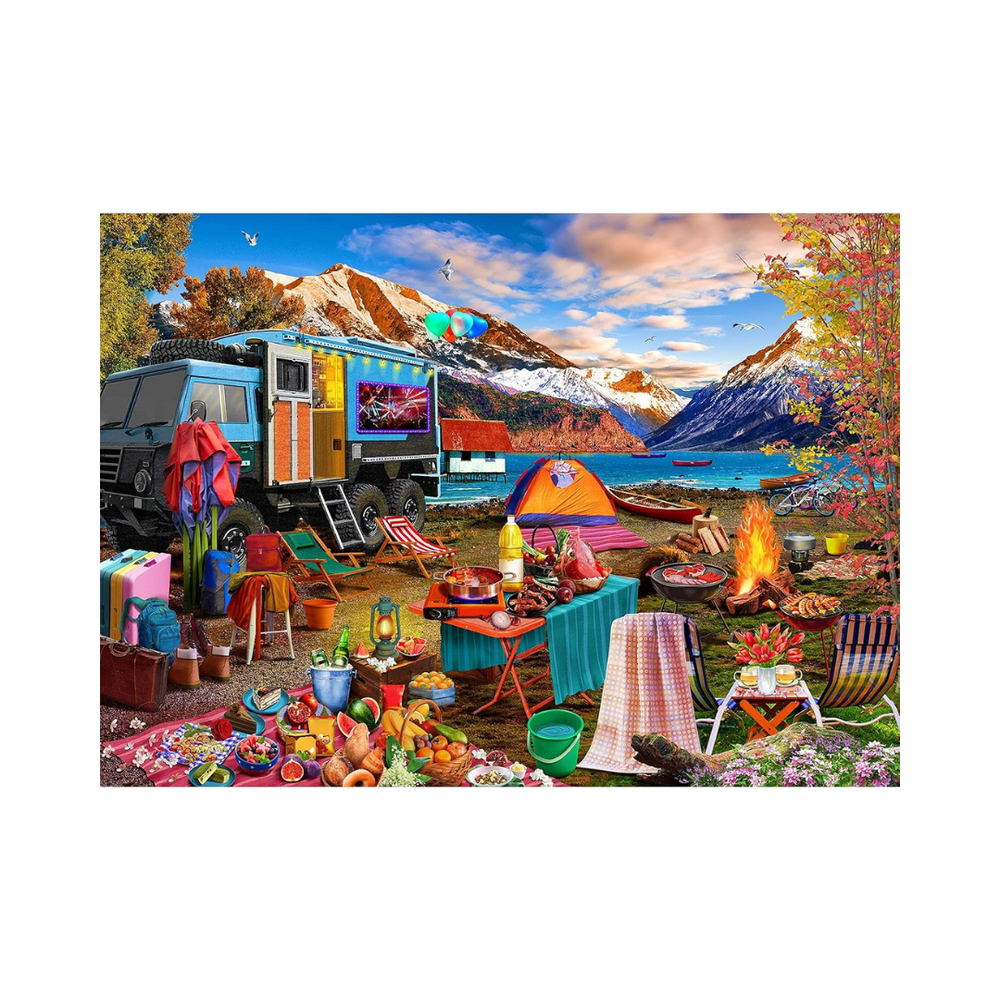 HUADADA 1000 Pieces Puzzle - Wilderness Trip