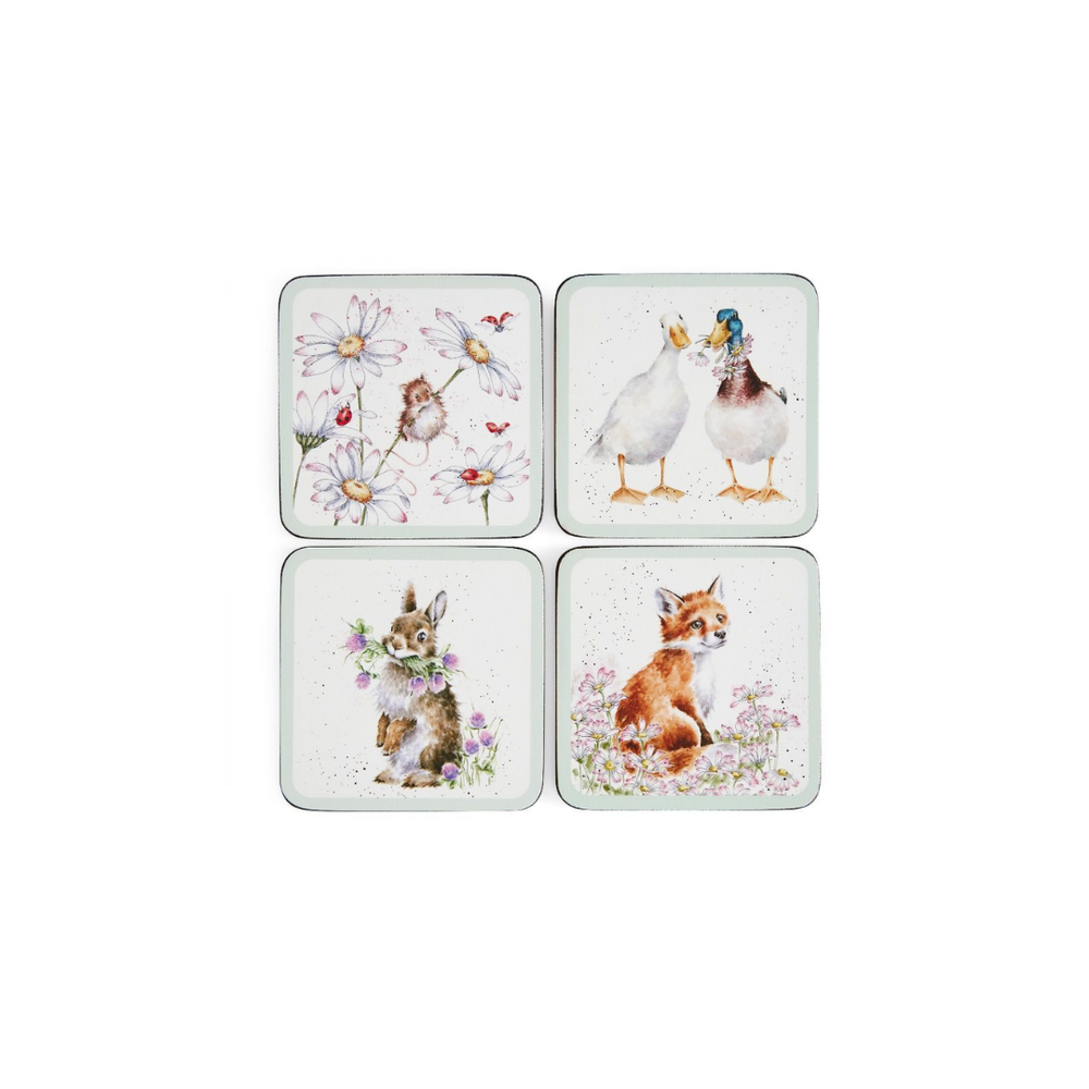 Wrendale Pimpernel 'Wild Flowers' Coasters (Set of 4)