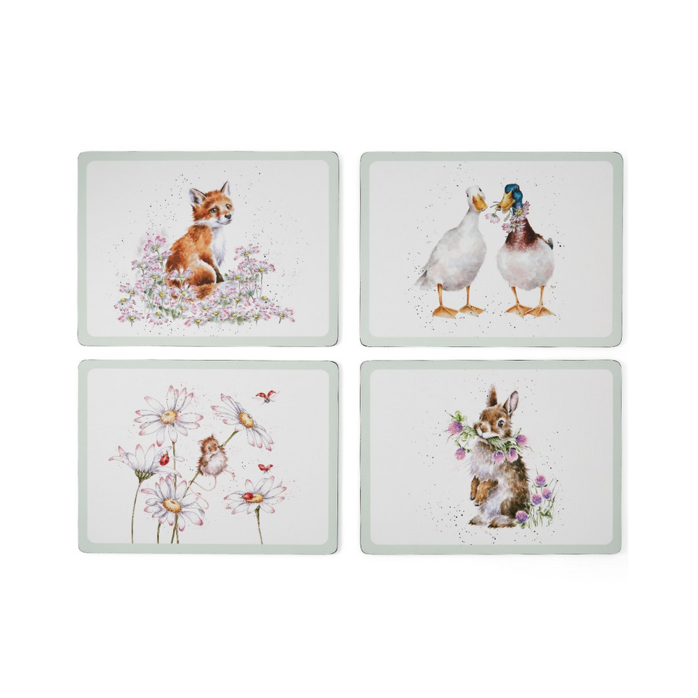 Wrendale Pimpernel 'Wild Flowers' Placemats (Set of 4)