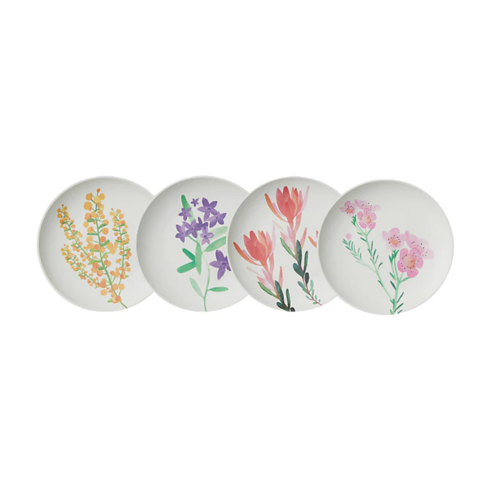 Maxwell & Williams Wildflowers Bamboo Side Plate Set of 4